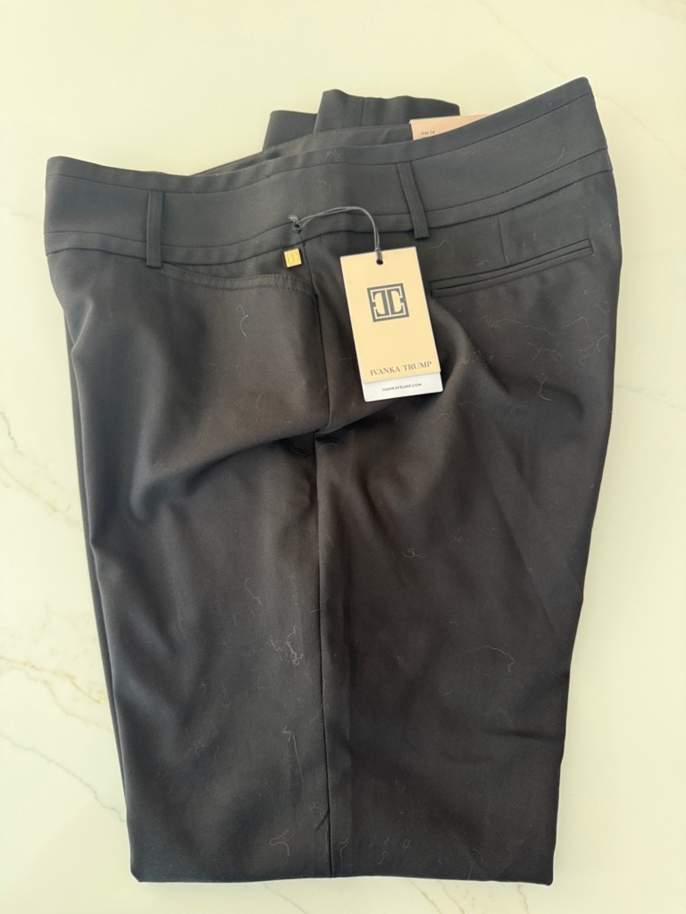 Ivanka Trump Black Women's Skinny Trousers